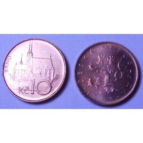 CZECH REPUBLIC 10 Korun 1993