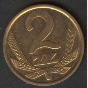 POLAND 2 Zlote 1986