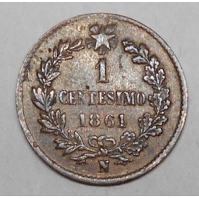 1 Centesimo 1861 N