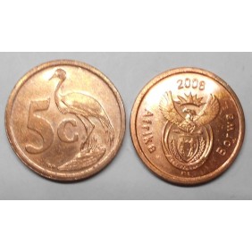 SOUTH AFRICA 5 Cents 2006