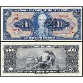BRAZIL 50 Centavos 1967