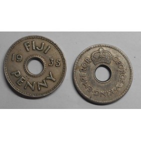 FIJI 1 Penny 1935