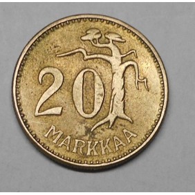 FINLAND 20 Markkaa 1962