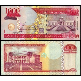 DOMINICAN REPUBLIC 1000...