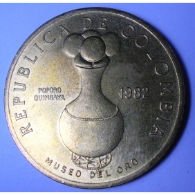 COLOMBIA 20 Pesos 1982