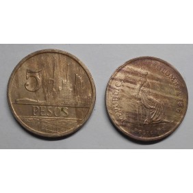 COLOMBIA 5 Pesos 1981