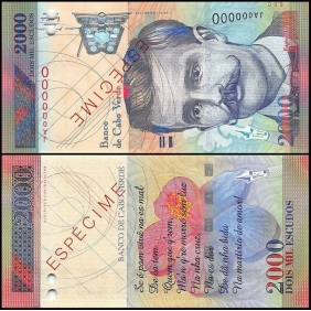 CAPE VERDE 2000 Escudos...