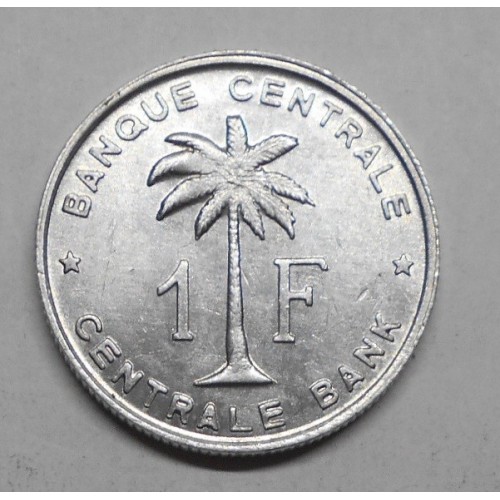 BELGIAN CONGO 1 Franc 1960