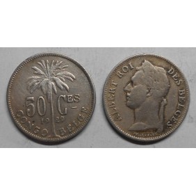BELGIAN CONGO 50 Centimes...