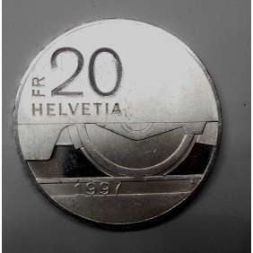 SWITZERLAND 20 Francs 1997...