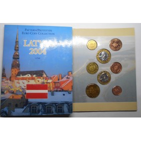 LATVIA Set coins 2004 Euro...