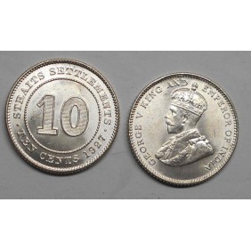 STRAITS SETTLEMENTS 10...