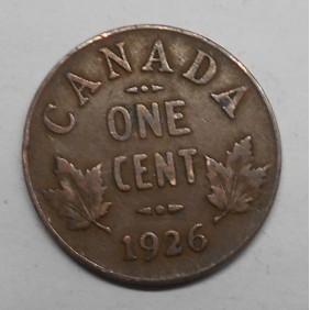 CANADA 1 Cent 1926