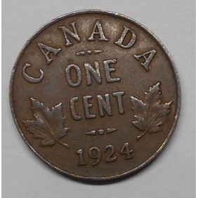 CANADA 1 Cent 1924