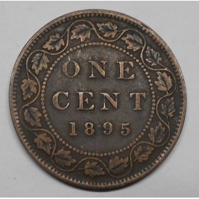CANADA 1 Cent 1895