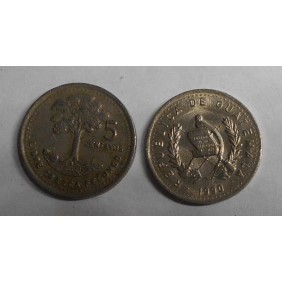 GUATEMALA 5 Centavos 1990