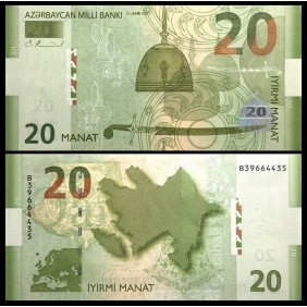 AZERBAIJAN 20 Manat 2005