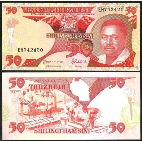 TANZANIA 50 Shilingi 1992