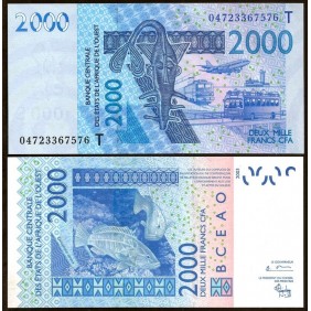 TOGO (W. A. S.) 2000 Francs...
