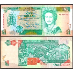 BELIZE 1 Dollar 1990