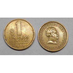 URUGUAY 1 Peso 1994