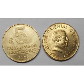 URUGUAY 5 Pesos 2003