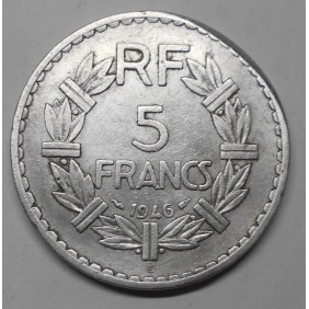 FRANCE 5 Francs 1946 C...