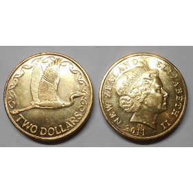 NEW ZEALAND 2 Dollars 2011