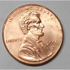 USA 1 Cent 2006 D Lincoln
