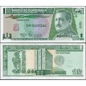 GUATEMALA 1 Quetzal 1990