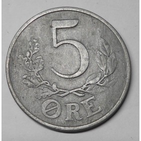 DENMARK 5 Ore 1945