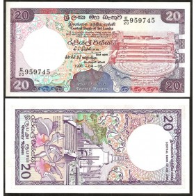 SRI LANKA 20 Rupees 1990