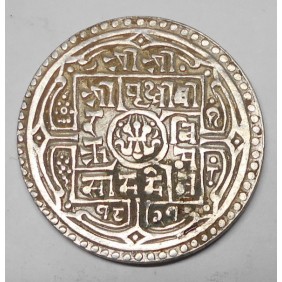 NEPAL 1 Mohar 1899 (SE1821) AG