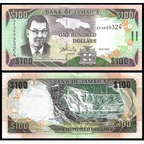 JAMAICA 100 Dollars 2007