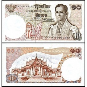 THAILAND 10 Baht 1969